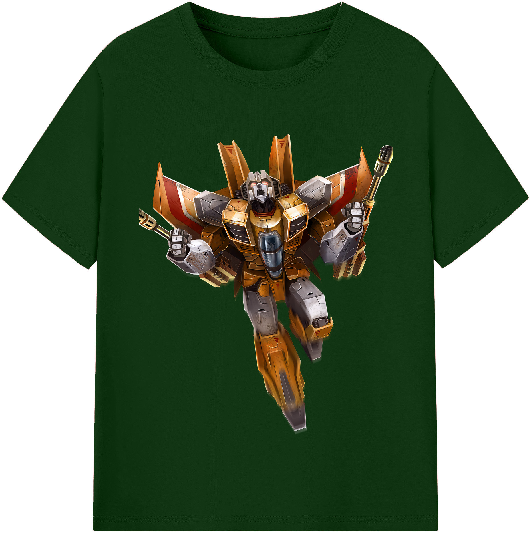 （画像用） Transformers トランスフォーマー 綿100％半袖Tシャツ（フロントプリント）